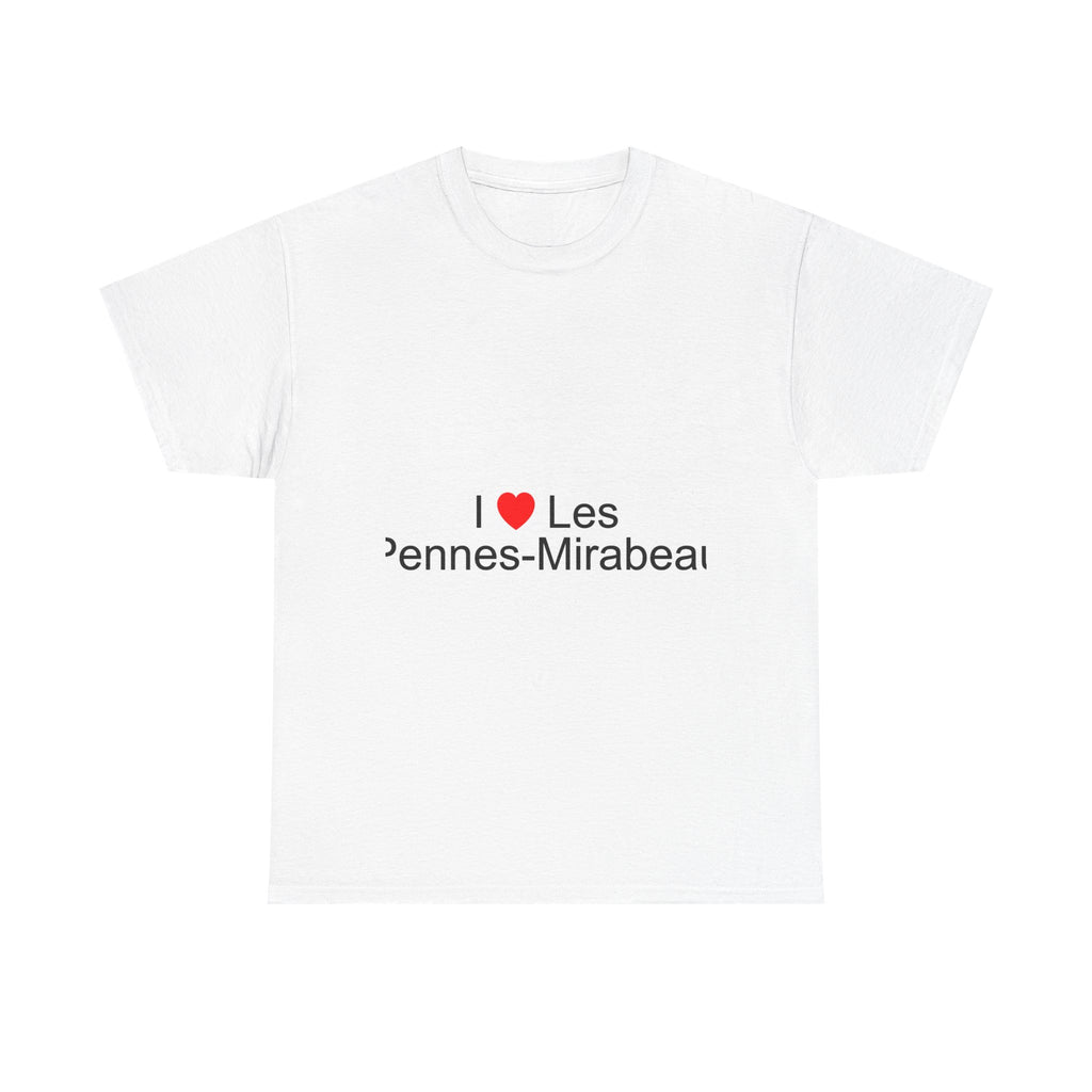 T-shirt I love les pennes-mirabeau