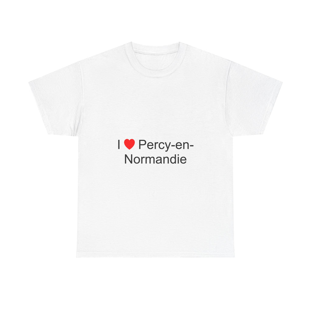 T-shirt I love percy-en-normandie