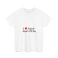 T-shirt I love saint-jean-d'elle