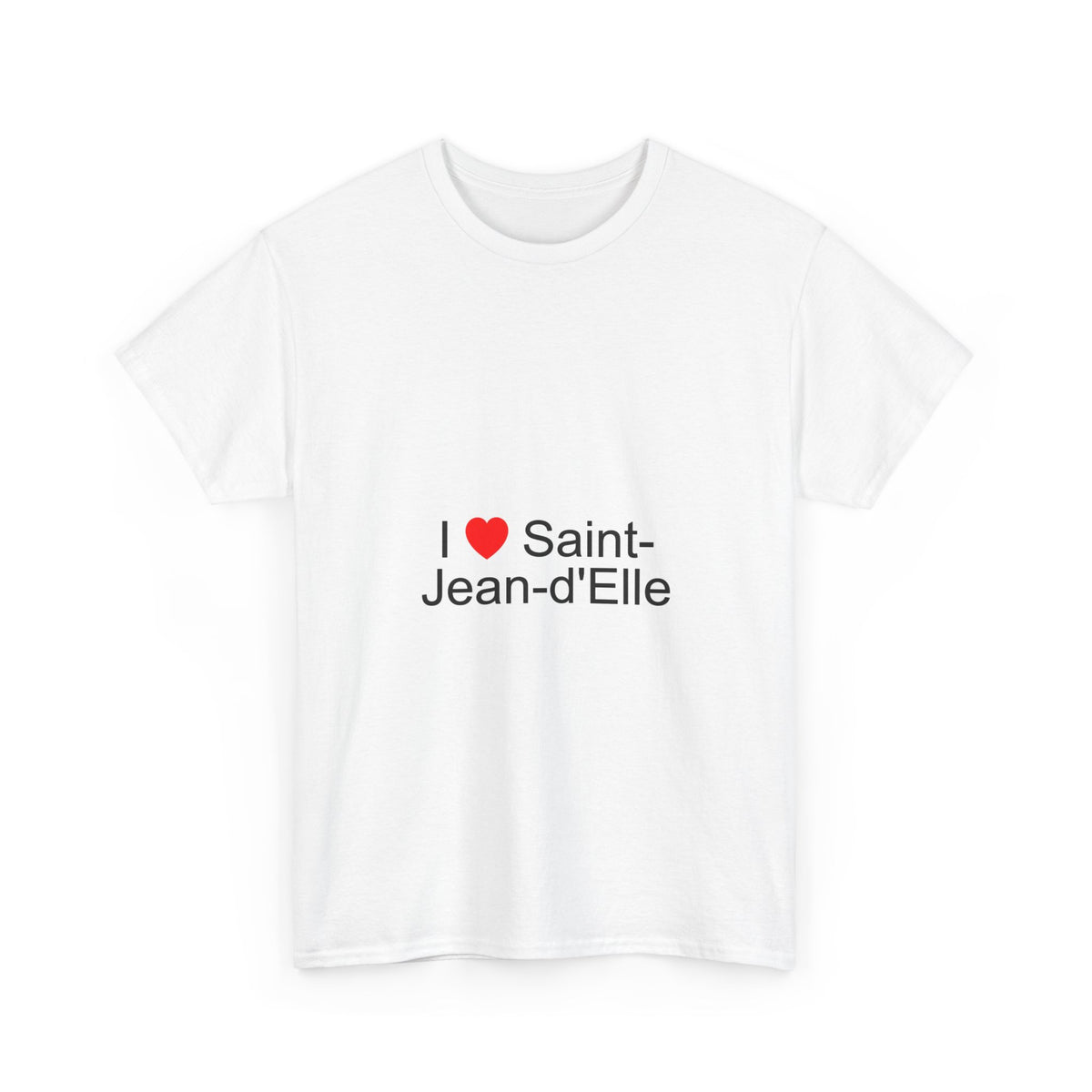 T-shirt I love saint-jean-d'elle