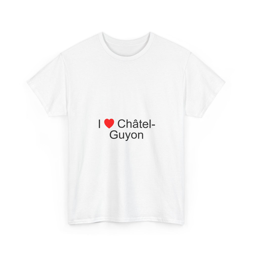 T-shirt I love châtel-guyon