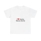 T-shirt I love Santa-Maria-Siché