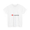 T-shirt I love loperhet
