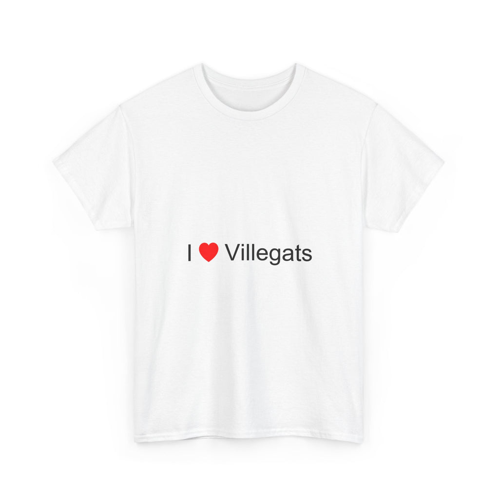 T-shirt I love villegats