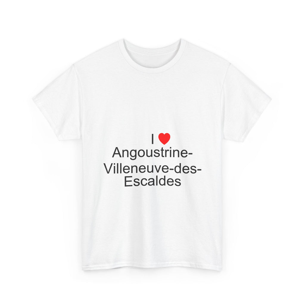 T-shirt I love angoustrine-villeneuve-des-escaldes