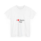 T-shirt I love Saint-Fiel