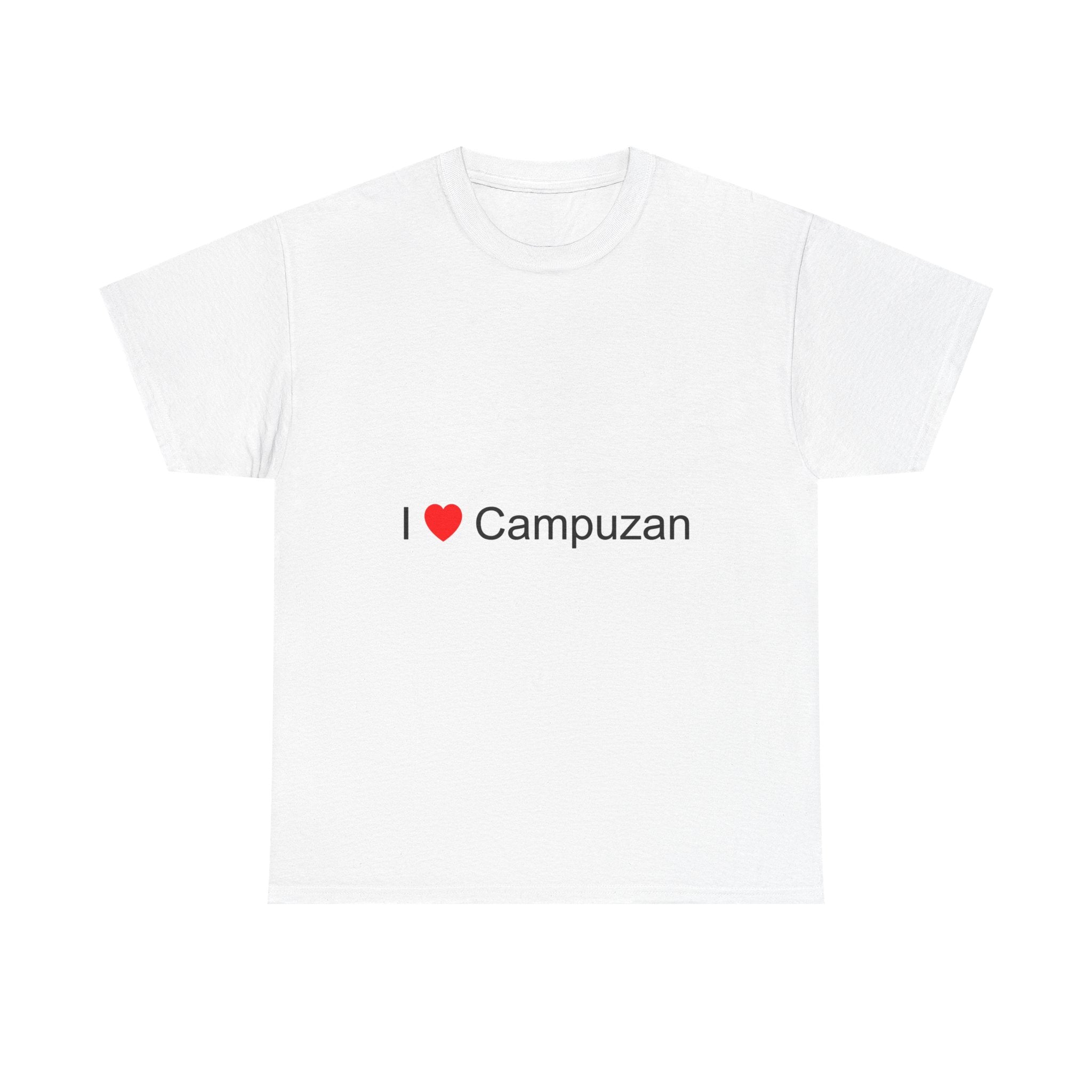 T-shirt I love campuzan