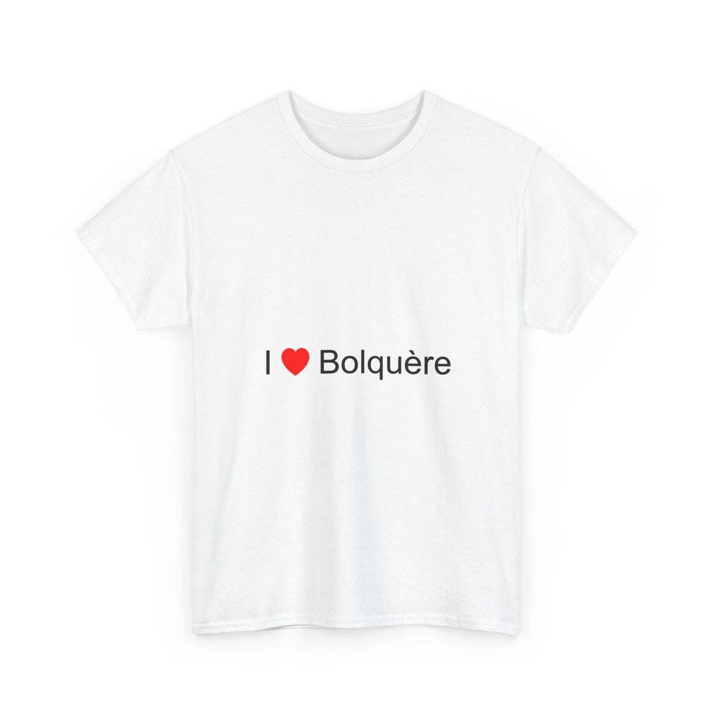 T-shirt I love bolquère