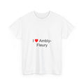 T-shirt I love ambly-fleury