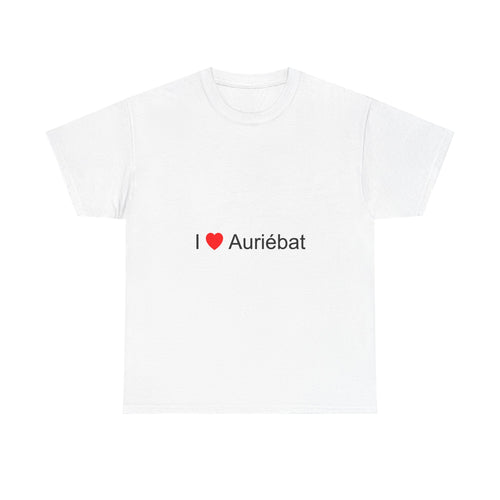 T-shirt I love auriébat