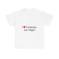 T-shirt I love fontenay-sur-vègre