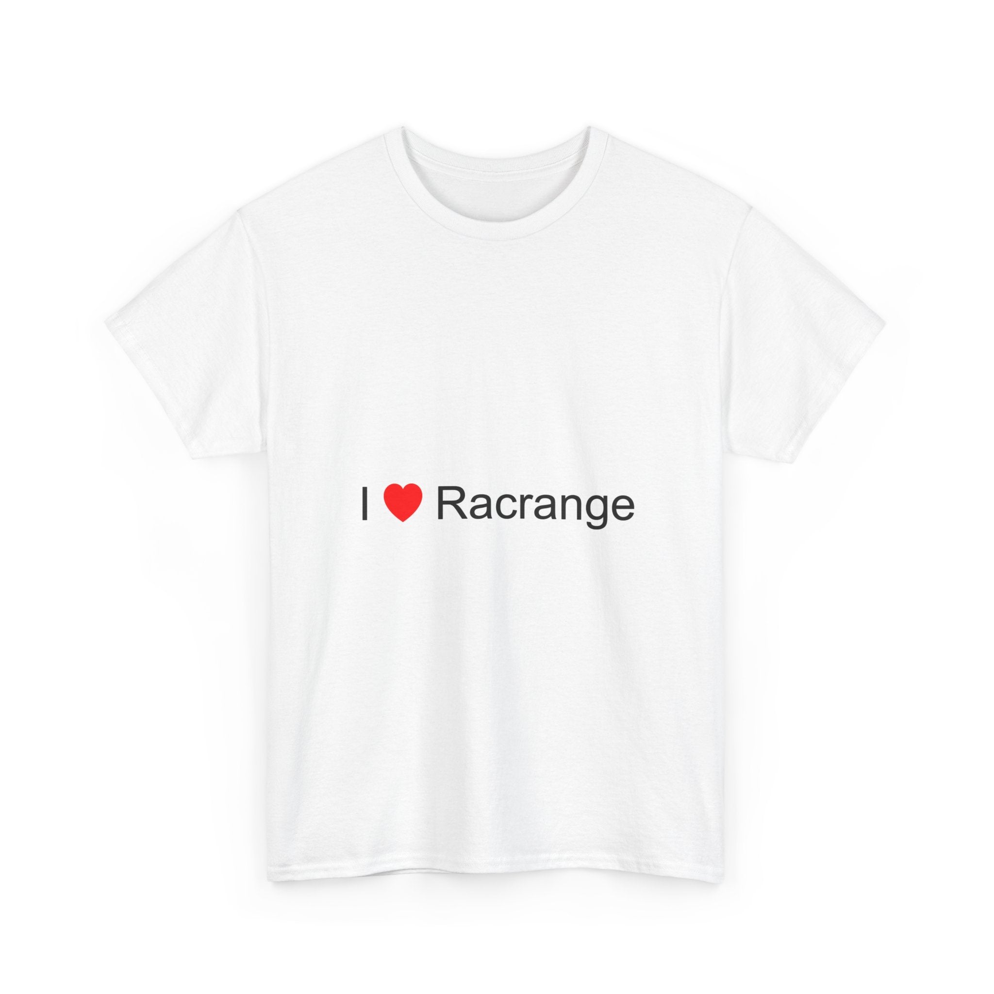T-shirt I love racrange