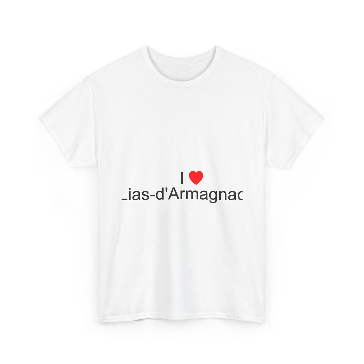 T-shirt I love lias-d'armagnac