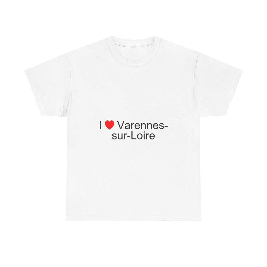 T-shirt I love varennes-sur-loire