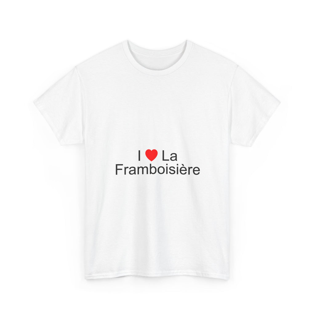 T-shirt I love la framboisière