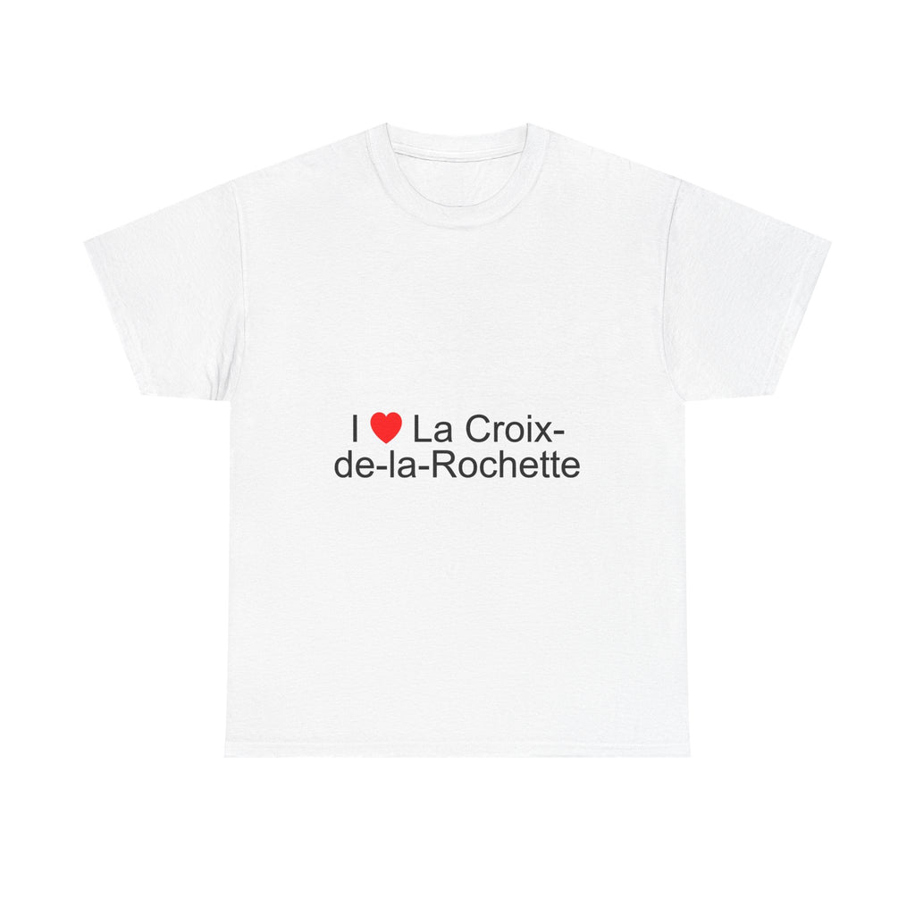 T-shirt I love la croix-de-la-rochette