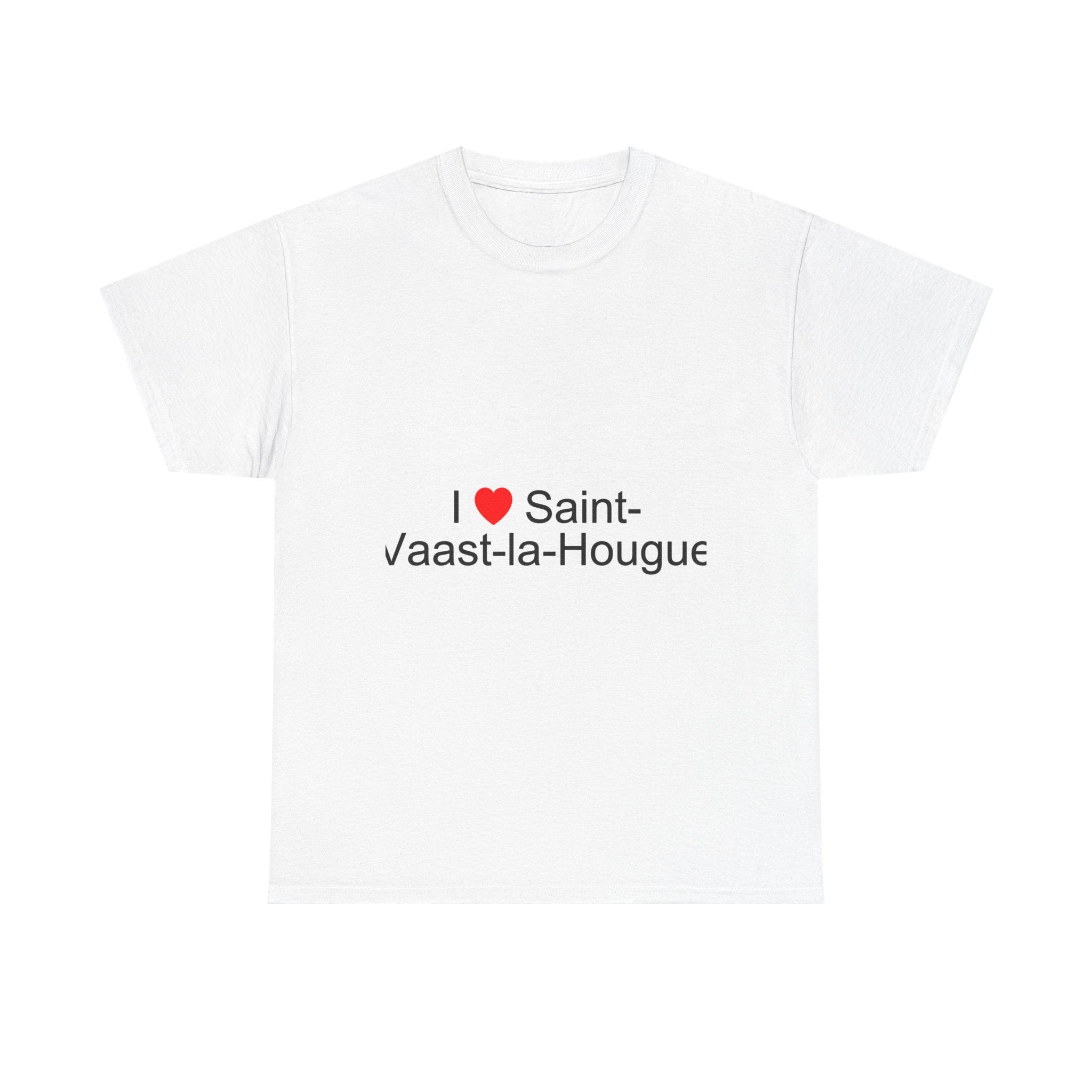 T-shirt I love saint-vaast-la-hougue