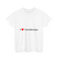 T-shirt I love vendémian