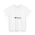T-shirt I love raids