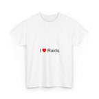 T-shirt I love Raids