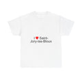 T-shirt I love saint-jory-las-bloux