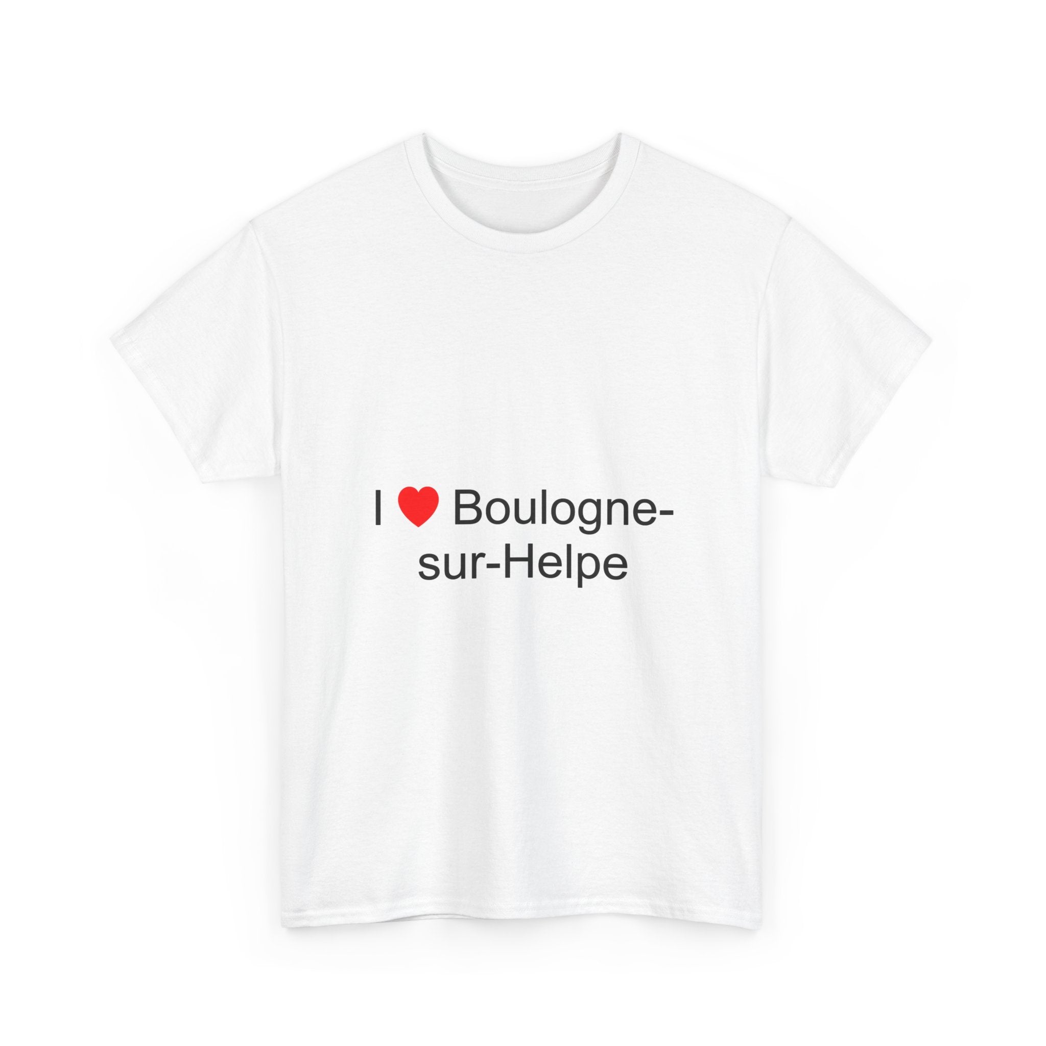 T-shirt I love boulogne-sur-helpe