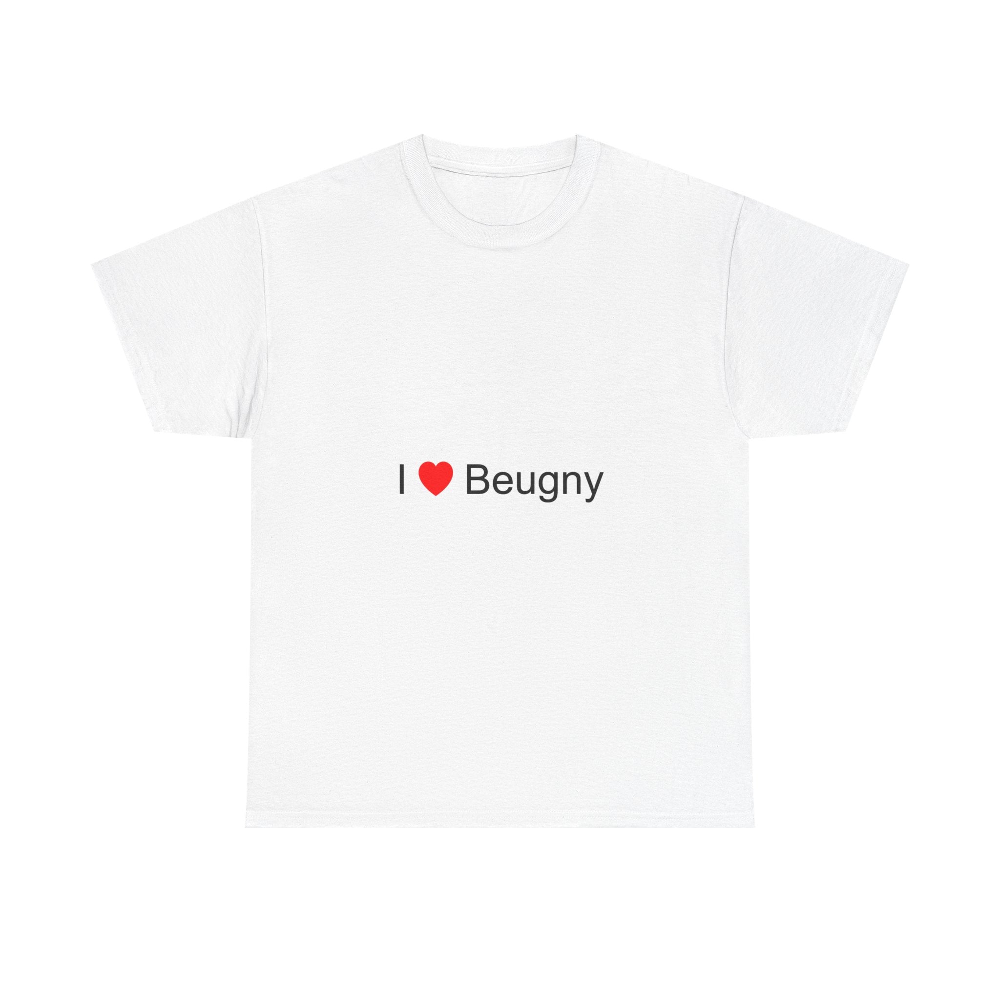 T-shirt I love beugny
