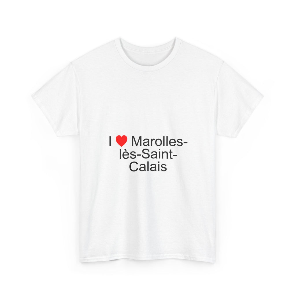 T-shirt I love marolles-lès-saint-calais