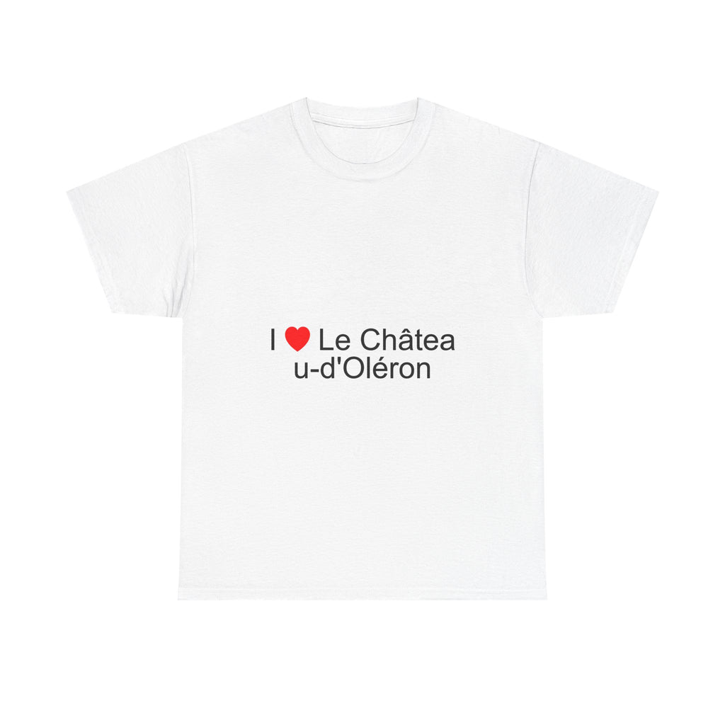T-shirt I love le château-d'oléron