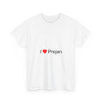 T-shirt I love Projan