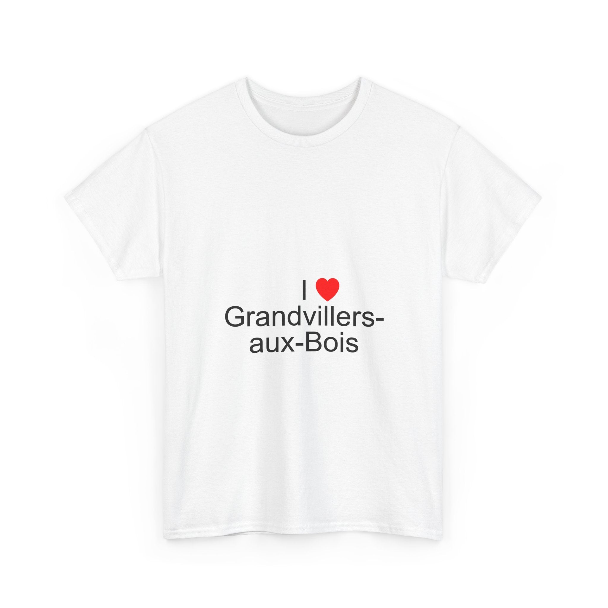 T-shirt I love grandvillers-aux-bois