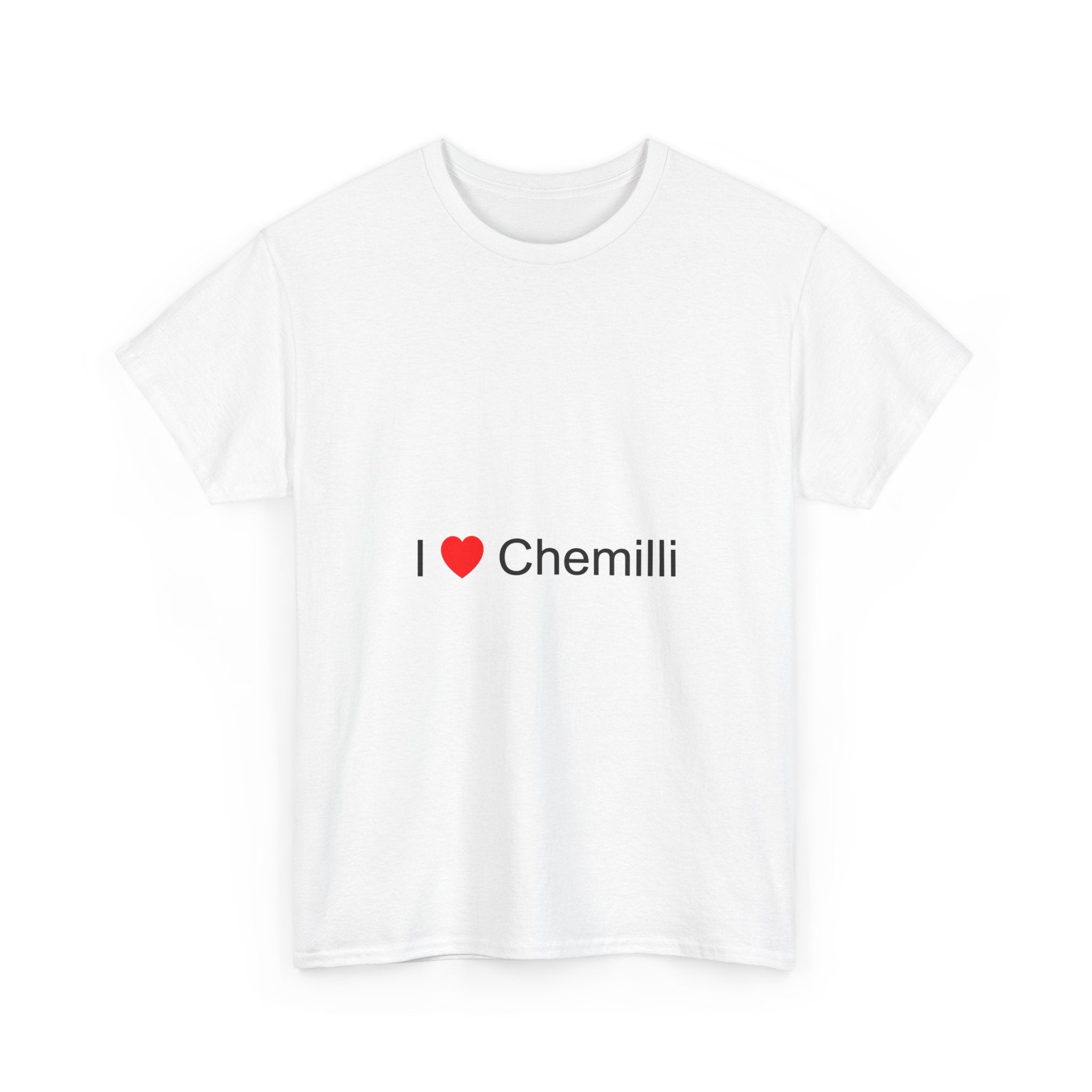 T-shirt I love chemilli