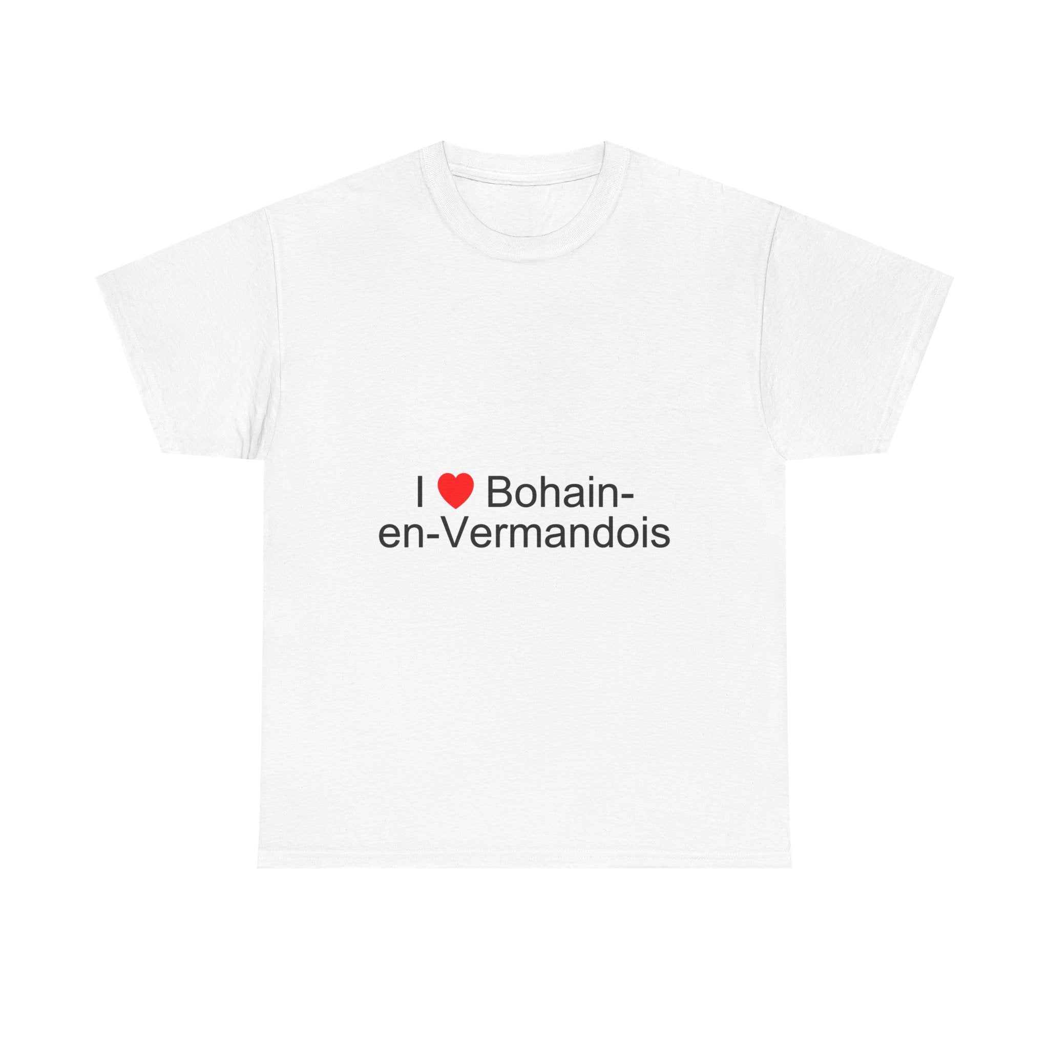 T-shirt I love bohain-en-vermandois
