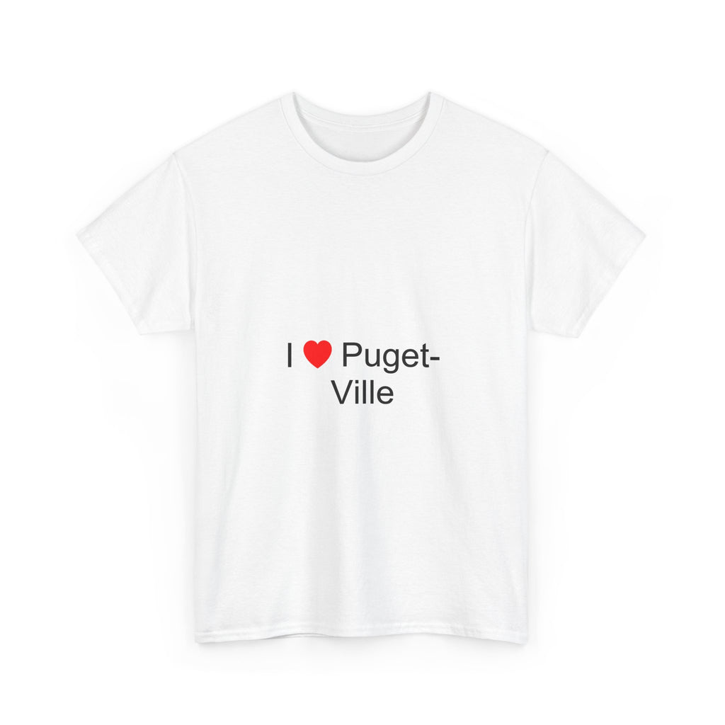 T-shirt I love puget-ville