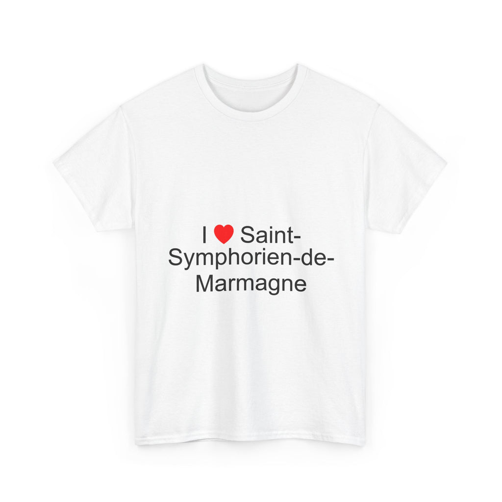 T-shirt I love saint-symphorien-de-marmagne