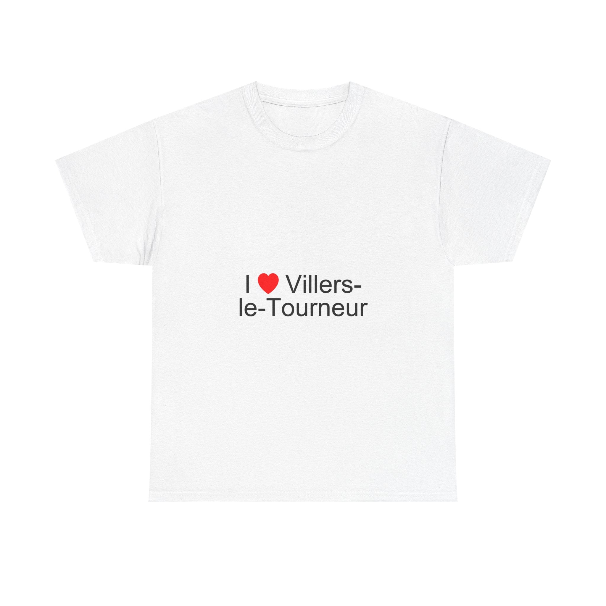 T-shirt I love villers-le-tourneur