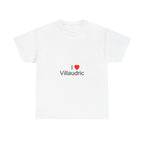 T-shirt I love Villaudric