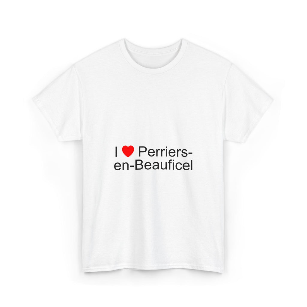 T-shirt I love perriers-en-beauficel