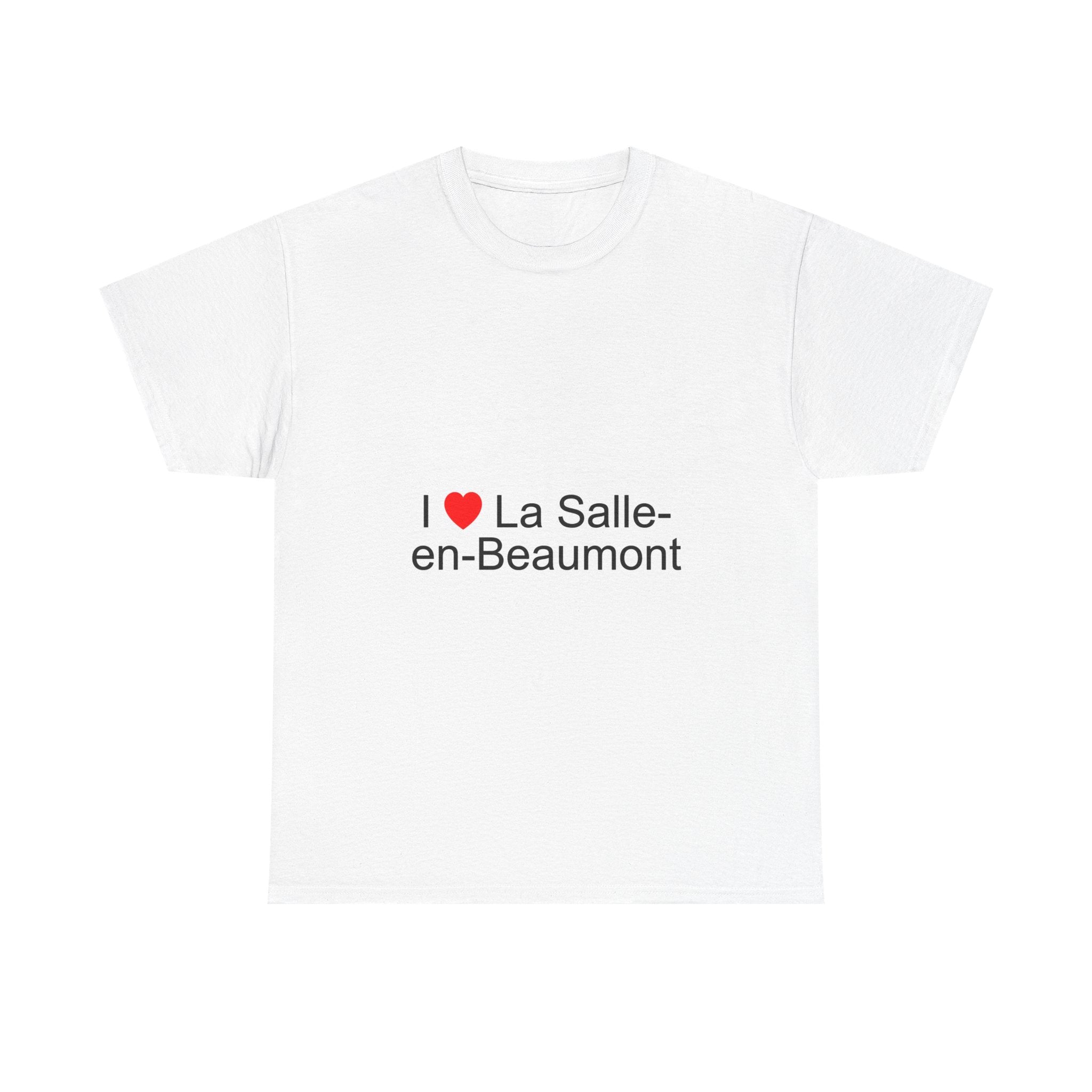 T-shirt I love la salle-en-beaumont