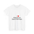 T-shirt I love villeneuve-saint-germain