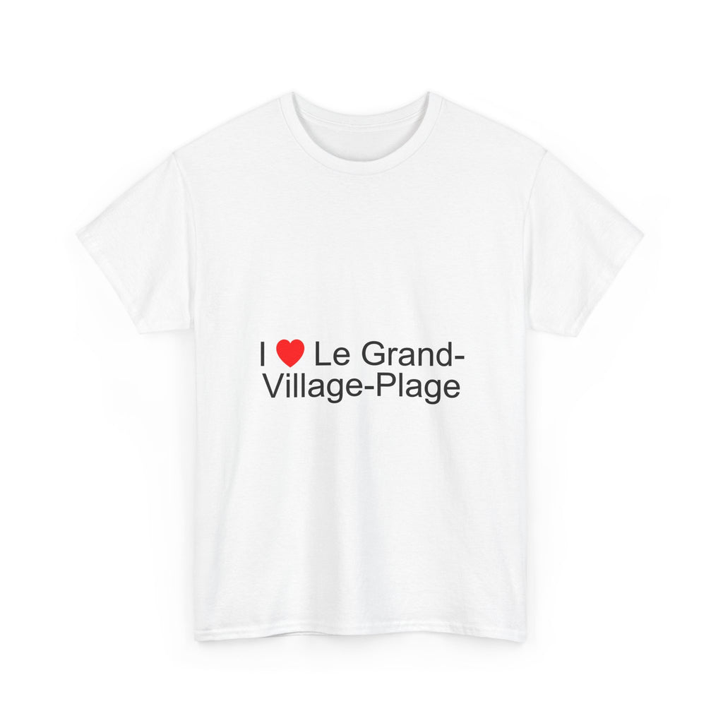 T-shirt I love le grand-village-plage
