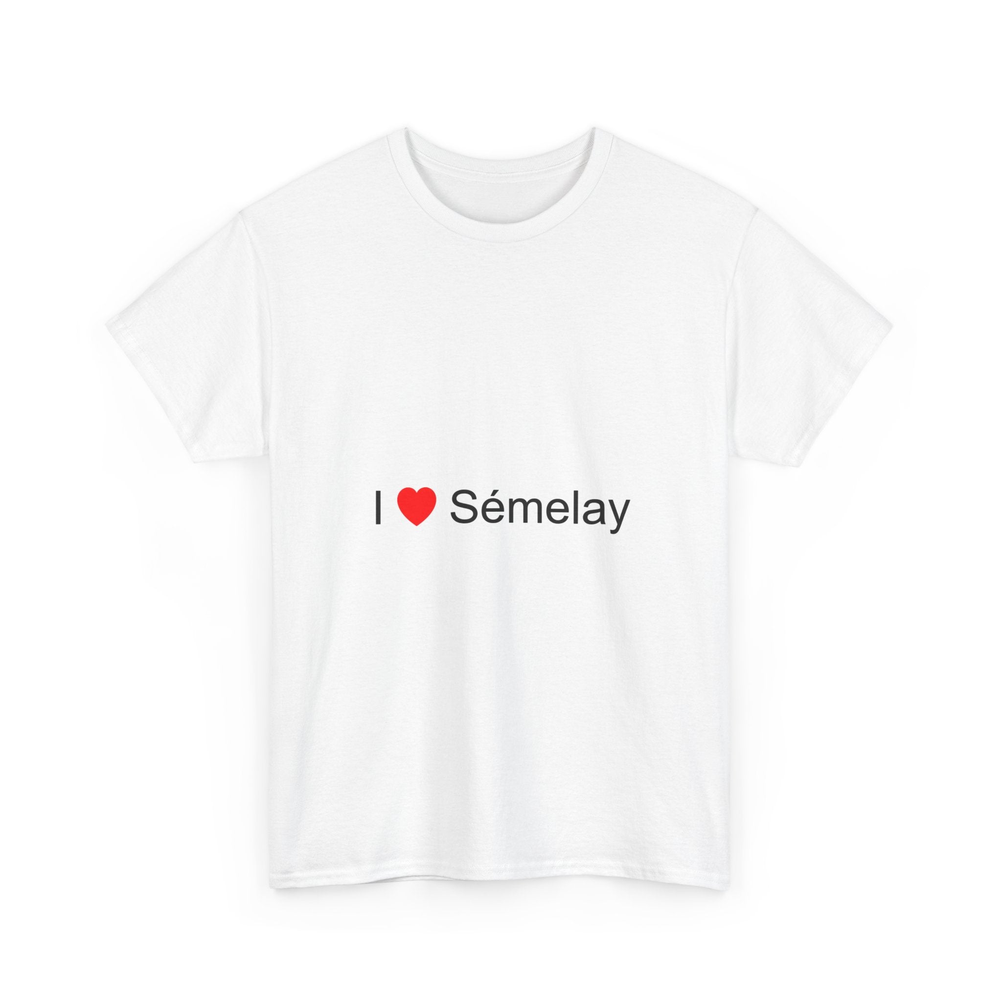 T-shirt I love sémelay