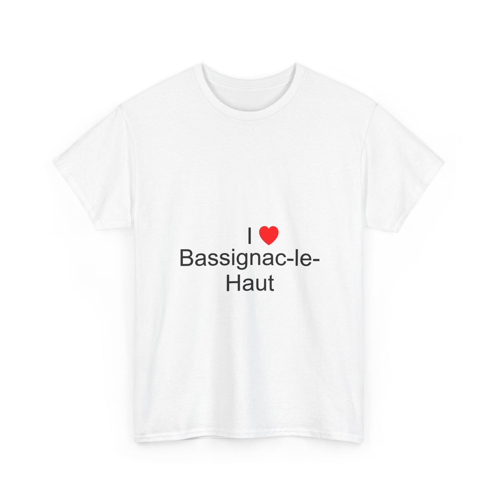T-shirt I love bassignac-le-haut