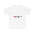 T-shirt I love dambach-la-ville