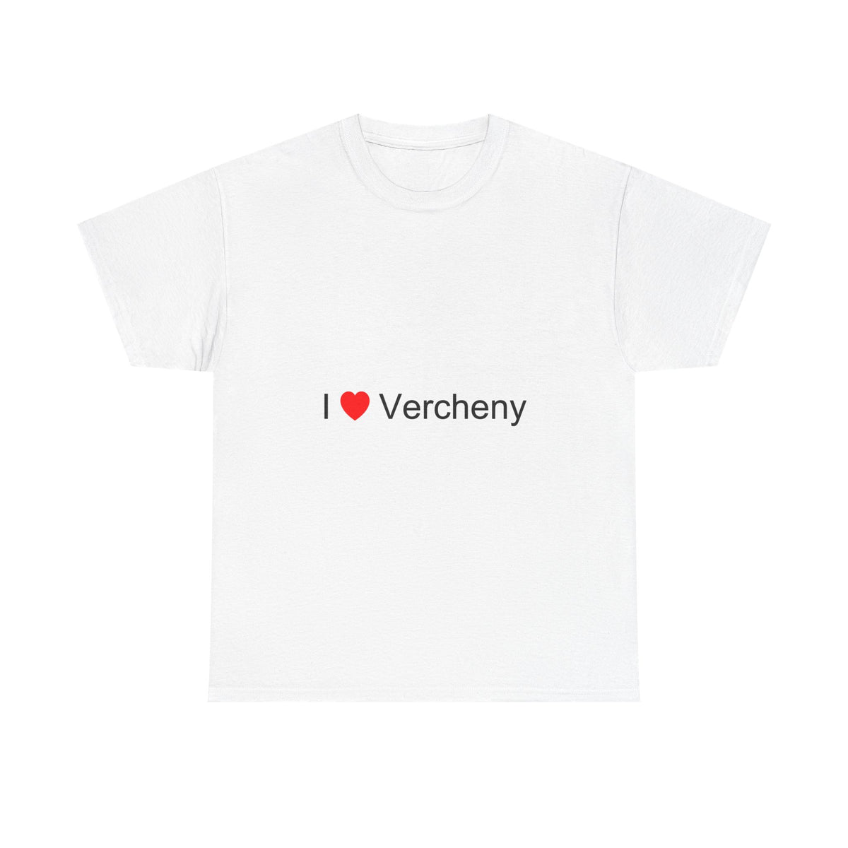 T-shirt I love vercheny