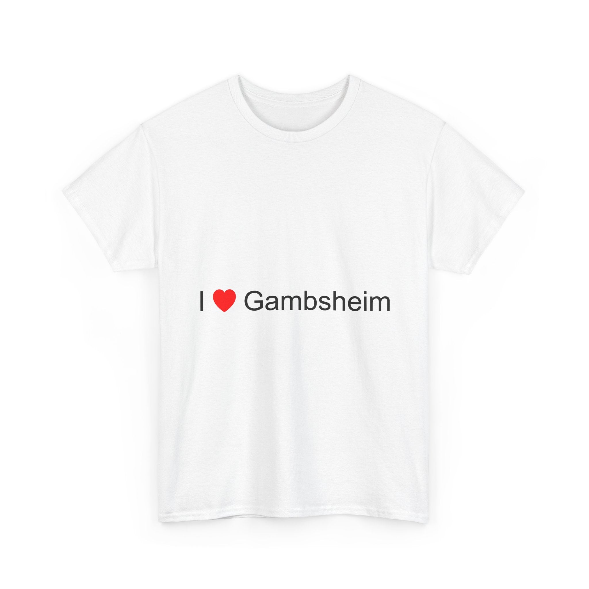 T-shirt I love gambsheim
