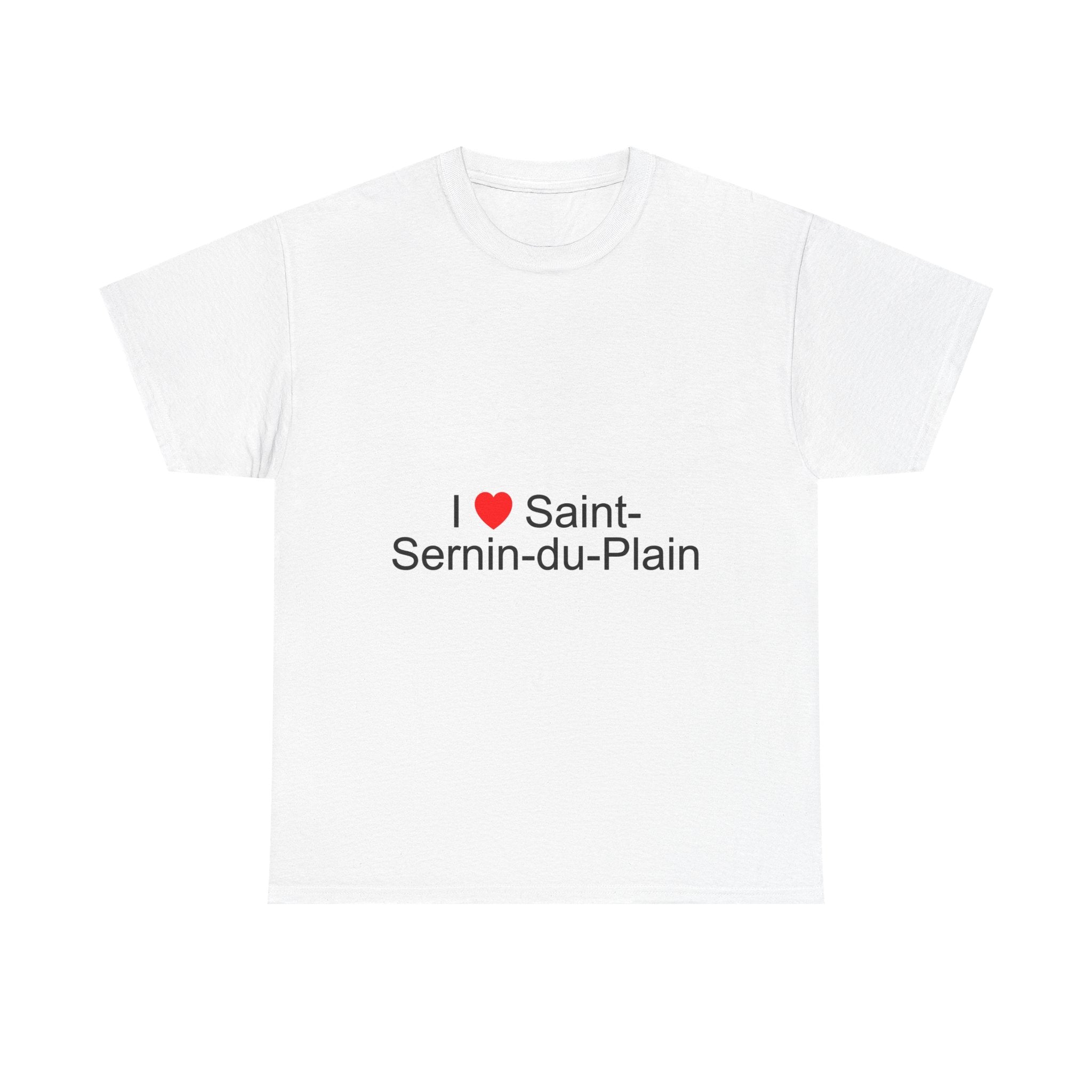 T-shirt I love saint-sernin-du-plain
