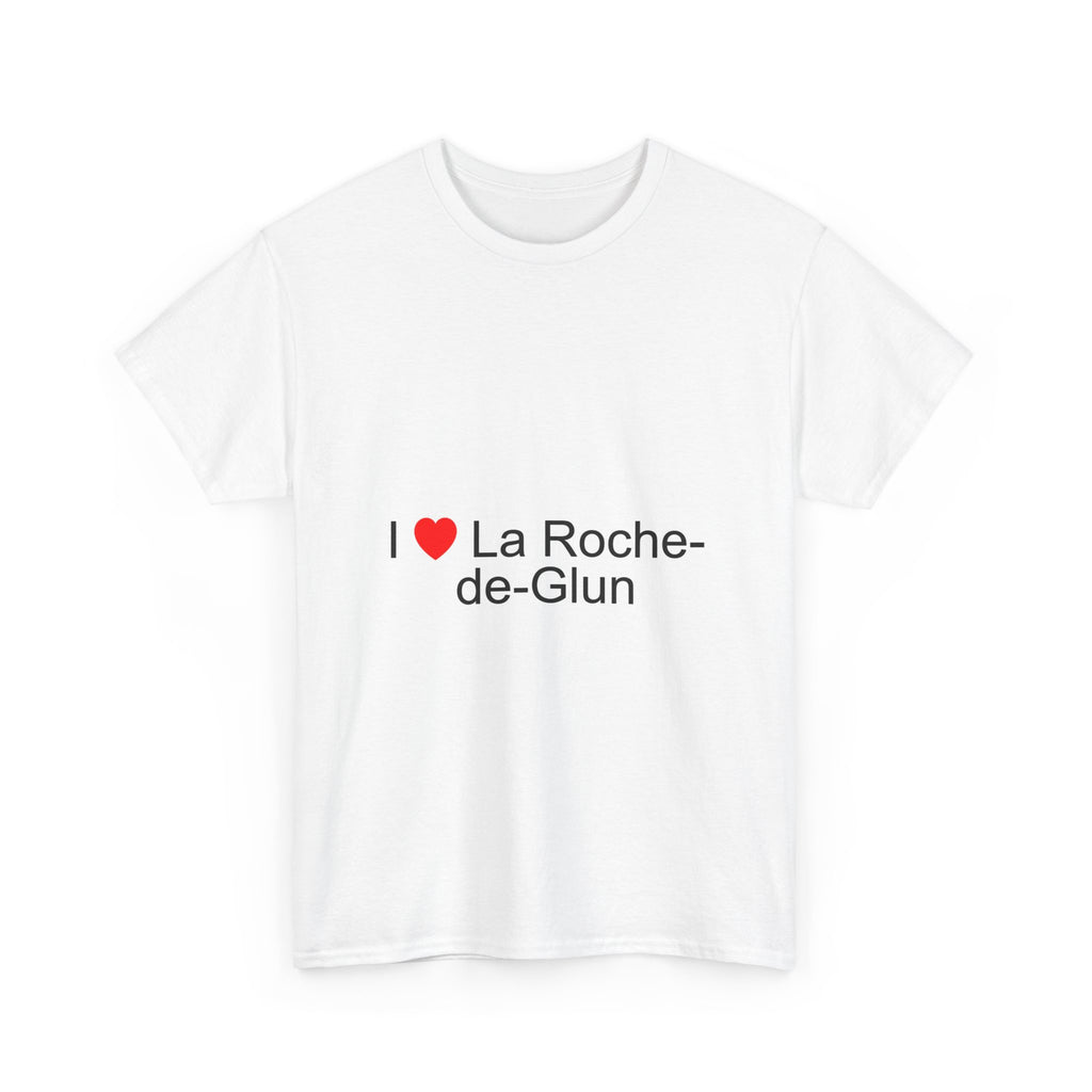 T-shirt I love la roche-de-glun