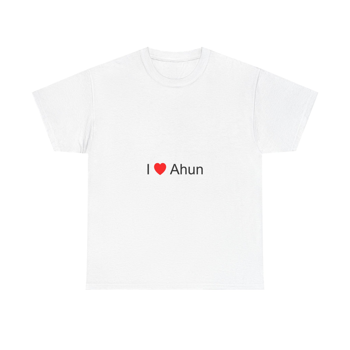 T-shirt I love ahun