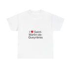 T-shirt I love Saint-Martin-de-Queyrières